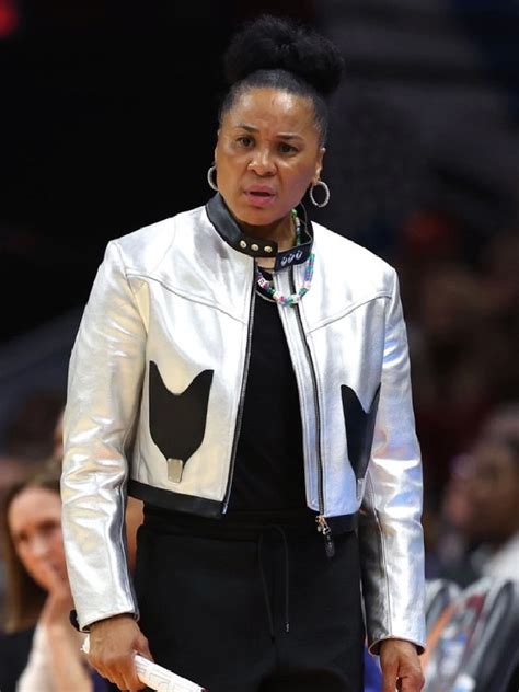 Dawn Staley silver jacket